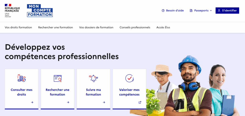 Formation en ergothérapie et CPF
