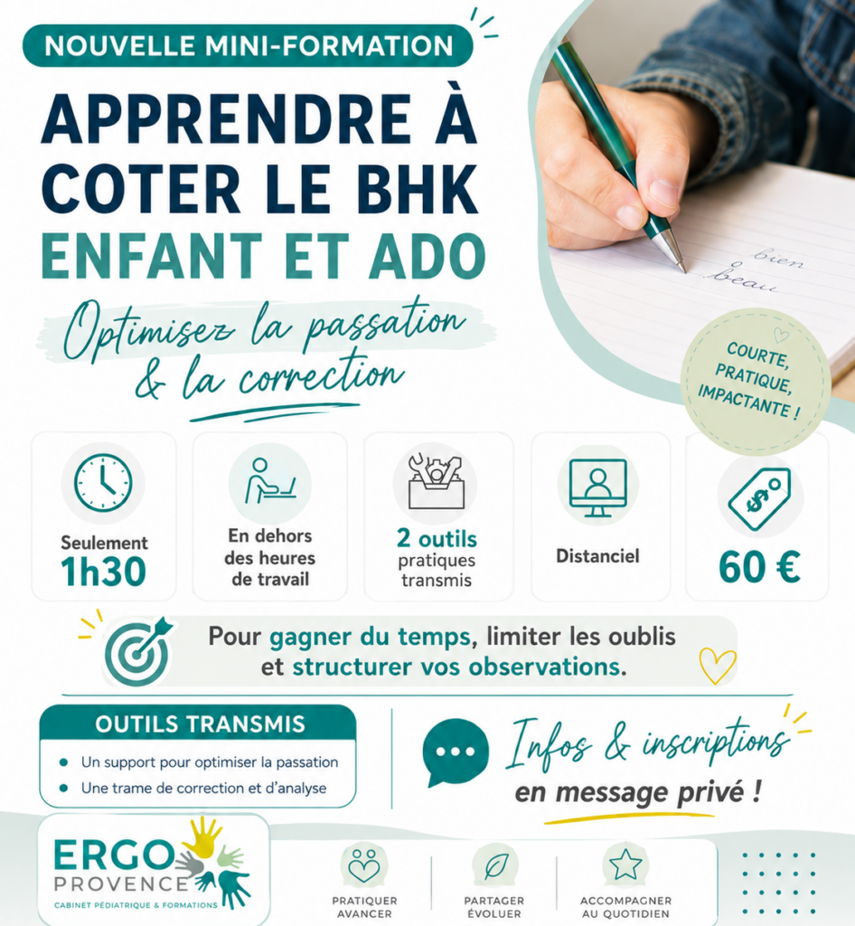 Mini-formation apprendre à coter le BHK